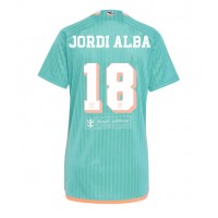 Inter Miami Jordi Alba #18 Tretí Ženy futbalový dres 2024-25 Krátky Rukáv